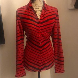 Button up blouse by The Limited